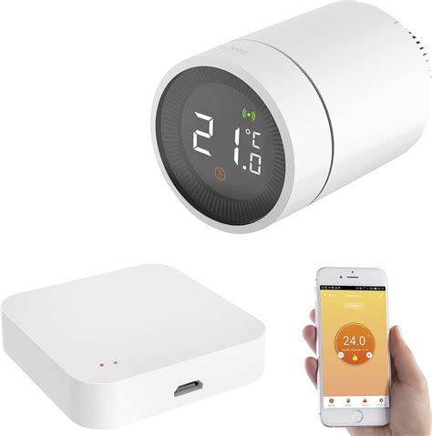 revolt Smart Heizungsthermostat Smartes Heizkörperthermostat mit App