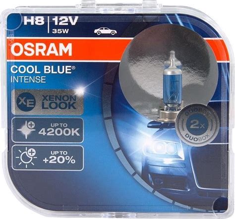 Osram Cool Blue Intense Halogeen Lampen H V W Set Stuks