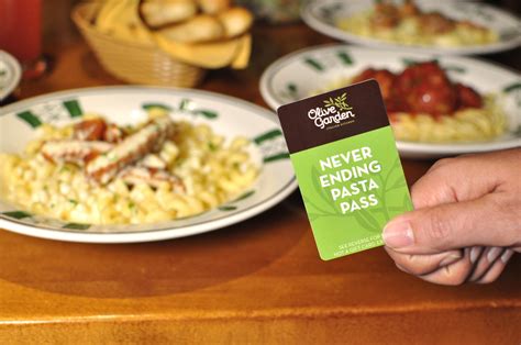 Olive Garden Introduces First Ever Never Ending Pasta Pass