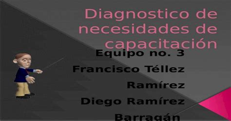 Diagnostico De Necesidades De Capacitación Pptx Powerpoint