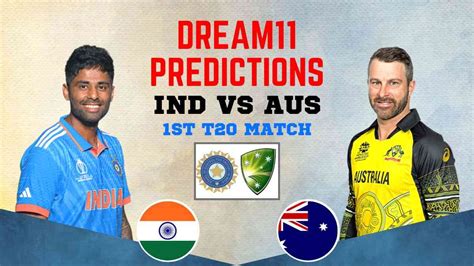 Ind Vs Aus 1st T20 Dream11 Team Cricwiki