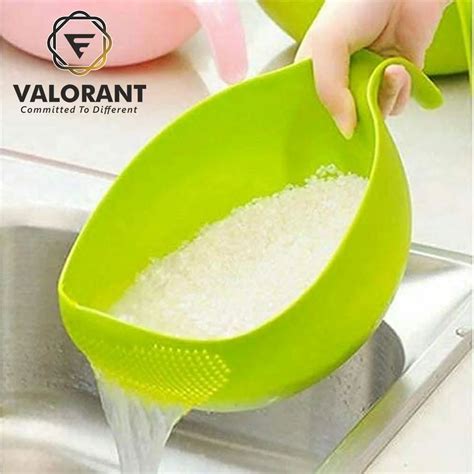 Plastic Rice Bowl Strainer At Rs 19 Piece In Rajkot ID 2854391122333