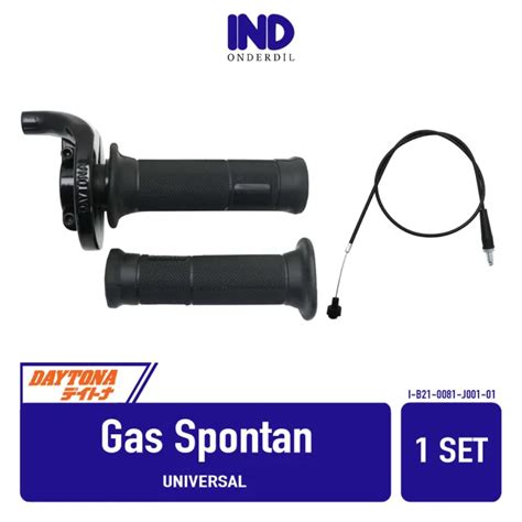 Gas Spontan Daytona Universal Semua Jenis Motor Full Besi Tanpa Tombol