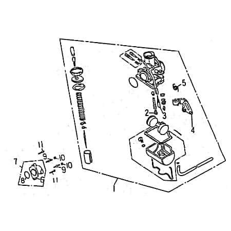 Rex Quad 150 Vergaser Schwimmer Vergaser 170ccm 4Takt 91210 Carburetor