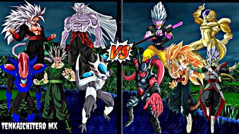 Villanos De Drag N Ball Af Vs Villanos De Super Drag N Ball Heroes