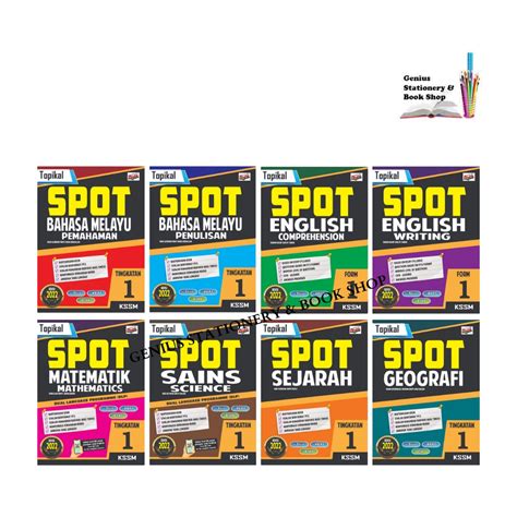 Buku Latihan Topikal Spot Tingkatan Shopee Malaysia