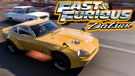 FORZA HORIZON 5 FAST AND FURIOUS DATSUN 240Z DRAG TUNE YouTube