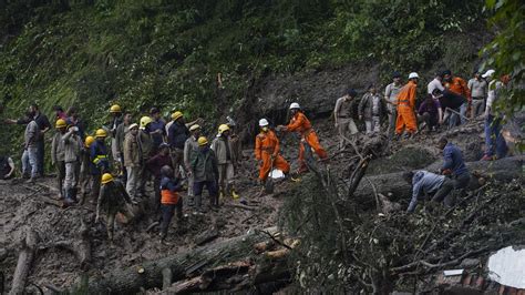 Banjir Dan Tanah Longsor Di India Tewaskan 49 Orang 13 Lainnya Hilang