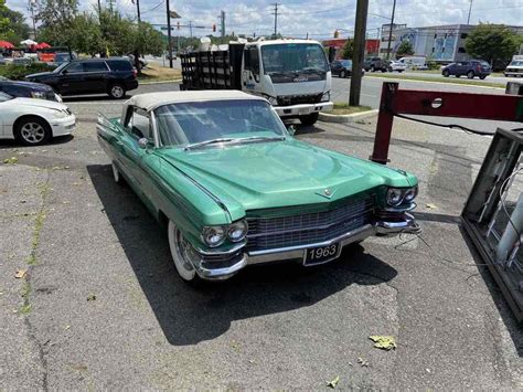 1963 Cadillac DeVille Convertible Green RWD Automatic For Sale