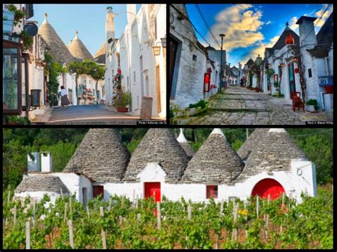 Famous For Its Unique Trulli Constructions On The Unesco World