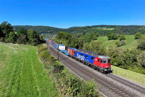 Re 620 076 SBB Hornussen Mit Containerzug Aus Basel War Flickr