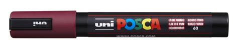 Marker Uni Pc 5m Posca Crveni Boja Vina