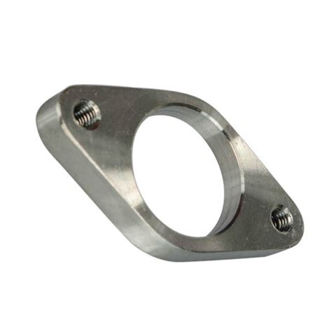 RESO STAINLESS STEEL WASTEGATE DUMP PIPE 2 BOLT FLANGE WITH THREAD