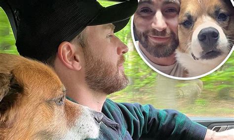 Chris Evans calls adopting his beloved rescue dog Dodger the 'best decision' of his life | Daily ...