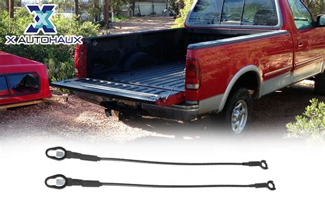 Amazon X Autohaux Pair Rear Tailgate Cables Lift Gate Support