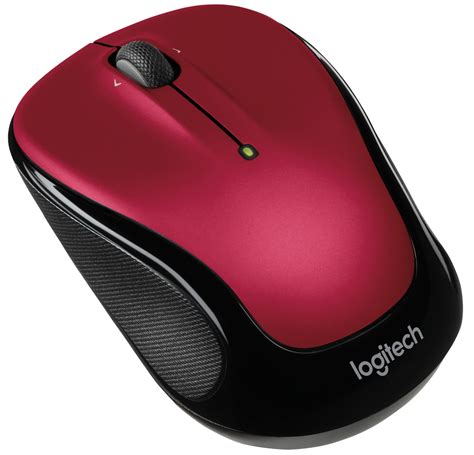 Electronikz Logitech Wireless Mouse M325 With Designed For Web Scrolling Red