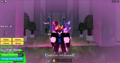 Blox Fruit 2550 Max Level Godhuman CDK Cyborg Rabbit Shark V4