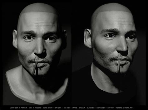 Johnny Depp Zbrushcentral