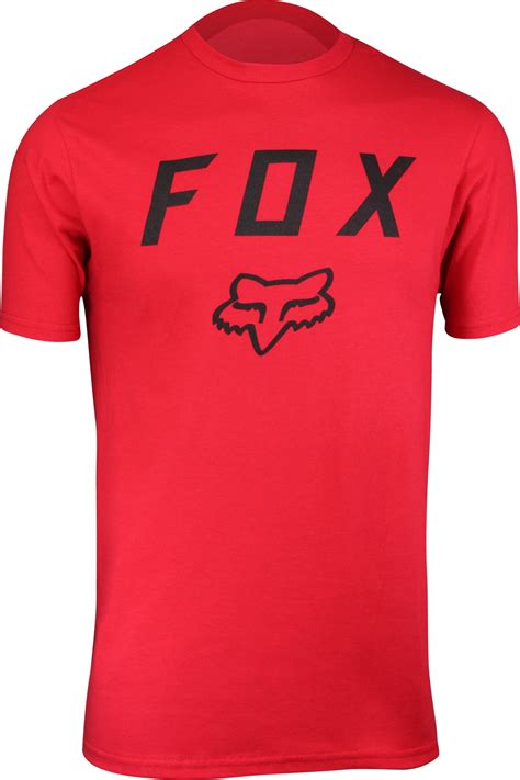 Fox Racing Mens Legacy Moth Ss T Shirt Dark Red Small