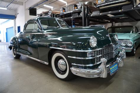 1948 Chrysler Windsor 2 Door 3 Passenger Business Coupe Stock 2164