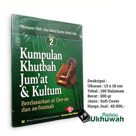 Jual Kumpulan Khutbah Jumat Dan Kultum Jilid Jakarta Timur