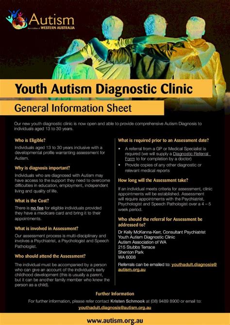 PDF Youth Autism Diagnostic Clinic Autism Org Au General