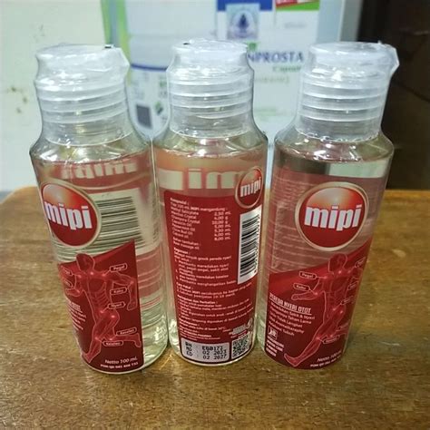 Jual Mipi 100ml Minyak Urut Untuk Nyeri Otot Dan Sendi Shopee Indonesia