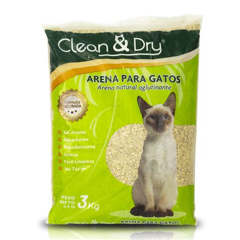 Clean Dry Arena Aglutinante Para Gato Laika Mascotas