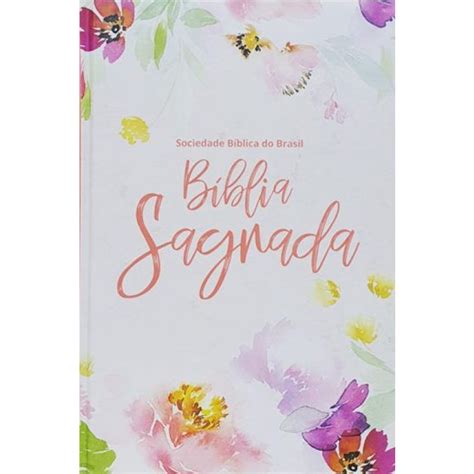 Bíblia Sagrada Naa Floral Md Cd Recomendado