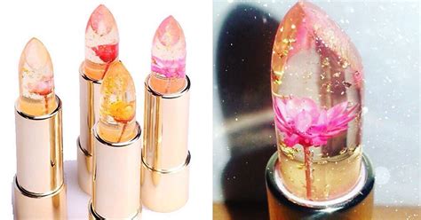 People Are Going Crazy About This Lipstick With Real Flowers Inside