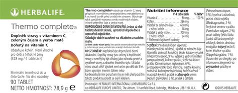 Herbalife Thermo Complete 90 Tablet Herbastore Sk