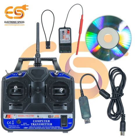 Buy Ct B Channel Rc Remote Control Transmitter Ghz With Fs R B