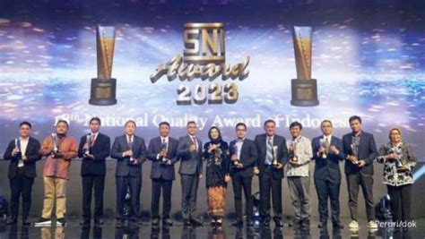 Peruri Berhasil Raih Gold Di Penghargaan Di SNI Award 2023