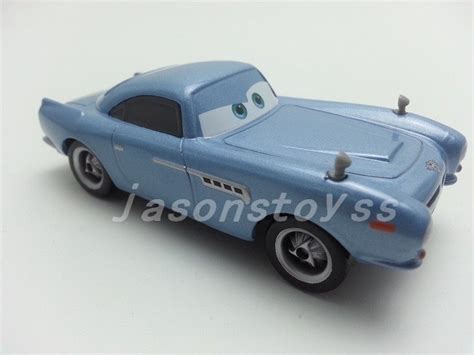 Mattel Disney Pixar Cars 2 Finn McMissile Diecast Metal Toy Car 1:55 ...