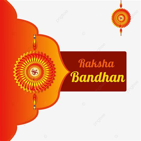 Feliz Raksha Bandhan Frontera Png Vector Con Una Hermosa Ilustraci N De