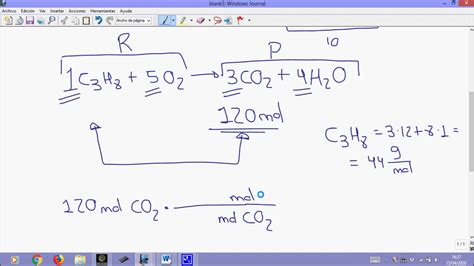 Estequiometr A C Lculos Mol Mol Mol Masa Youtube