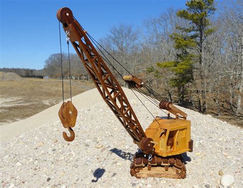 Wooden Toy Crane Project on Behance