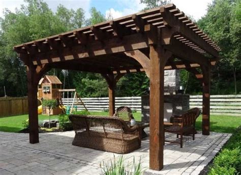 Heavy Timber Pergola Kit Ontario Outdoor Rooms Ontario Outdoor Rooms