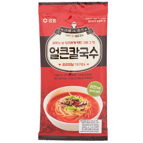 Sempio Spicy Noodle Soup Kal Guksu 101g Order Online Tops Supermarket