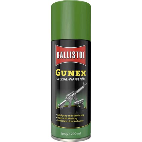 Ballistol Gunex Waffen Öl Spray 200 Ml