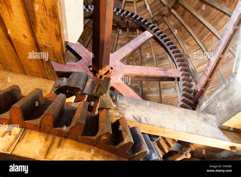 Machinery In Elliss Mill In Lincolna Small Tower Windmill And Dates