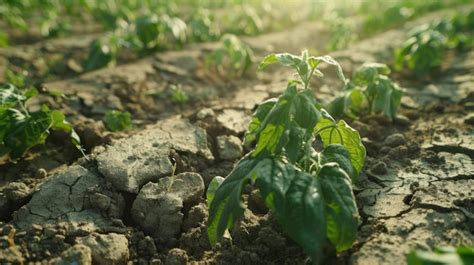 Premium Photo Drought Affects Potato Harvest Soil Degradation