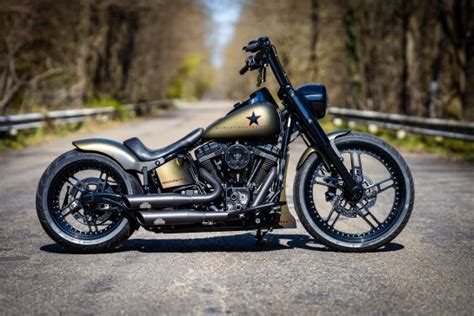 Harley Davidson Fls Custom Motorcycle Gallery • Thunderbike