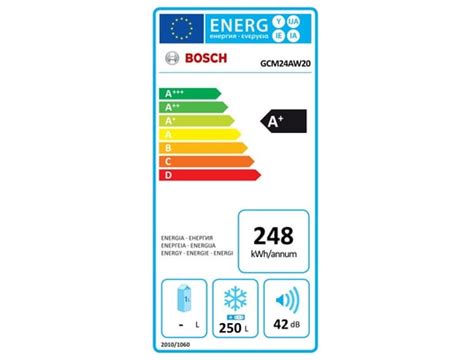 Congélateur coffre BOSCH GCM24AW20 Pas Cher UBALDI