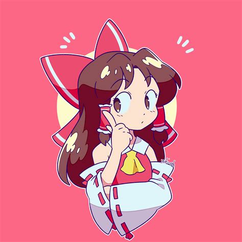 Hakurei Reimu Touhou Drawn By Yukioto Danbooru