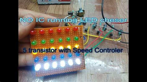 5 Channel LED Chaser Simple LED Chaser DIY RS 90 YouTube