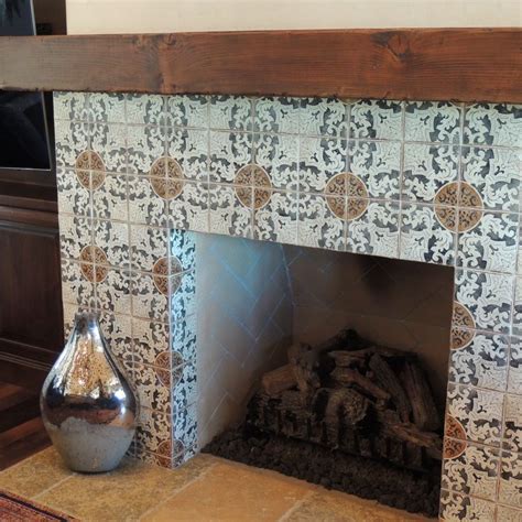 1000+ images about Fireplace Surround Terra-cotta Tiles on Pinterest