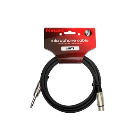 Cable Microfono Mt Xlr Plug Cr Kirlin