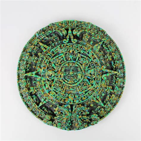 Sculpture Aztec Calendar Stone From Mexico Composite Catawiki