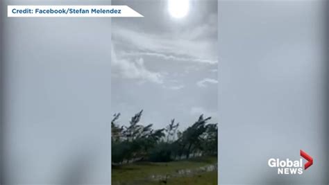 Inside Hurricane Michael’s eye: Florida man captures eerie blue skies, sunshine amid storm ...